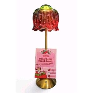 Strawberry Shortcake Touch Lamp USB Rechargeable Glass
